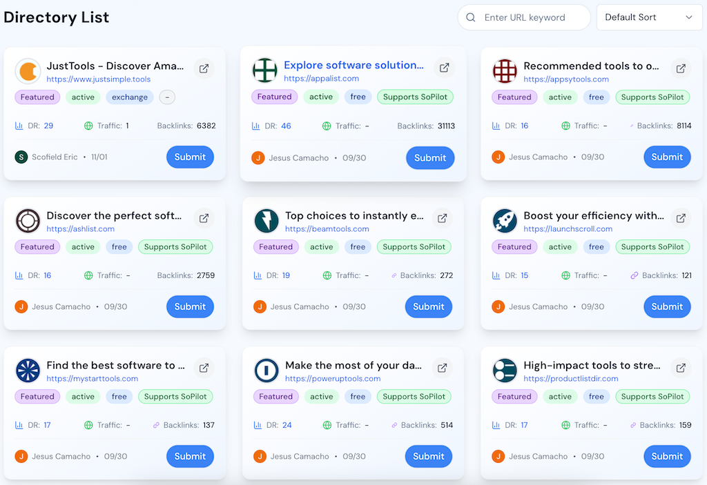 Fast Directory Submission: 10x to 300+ Directories